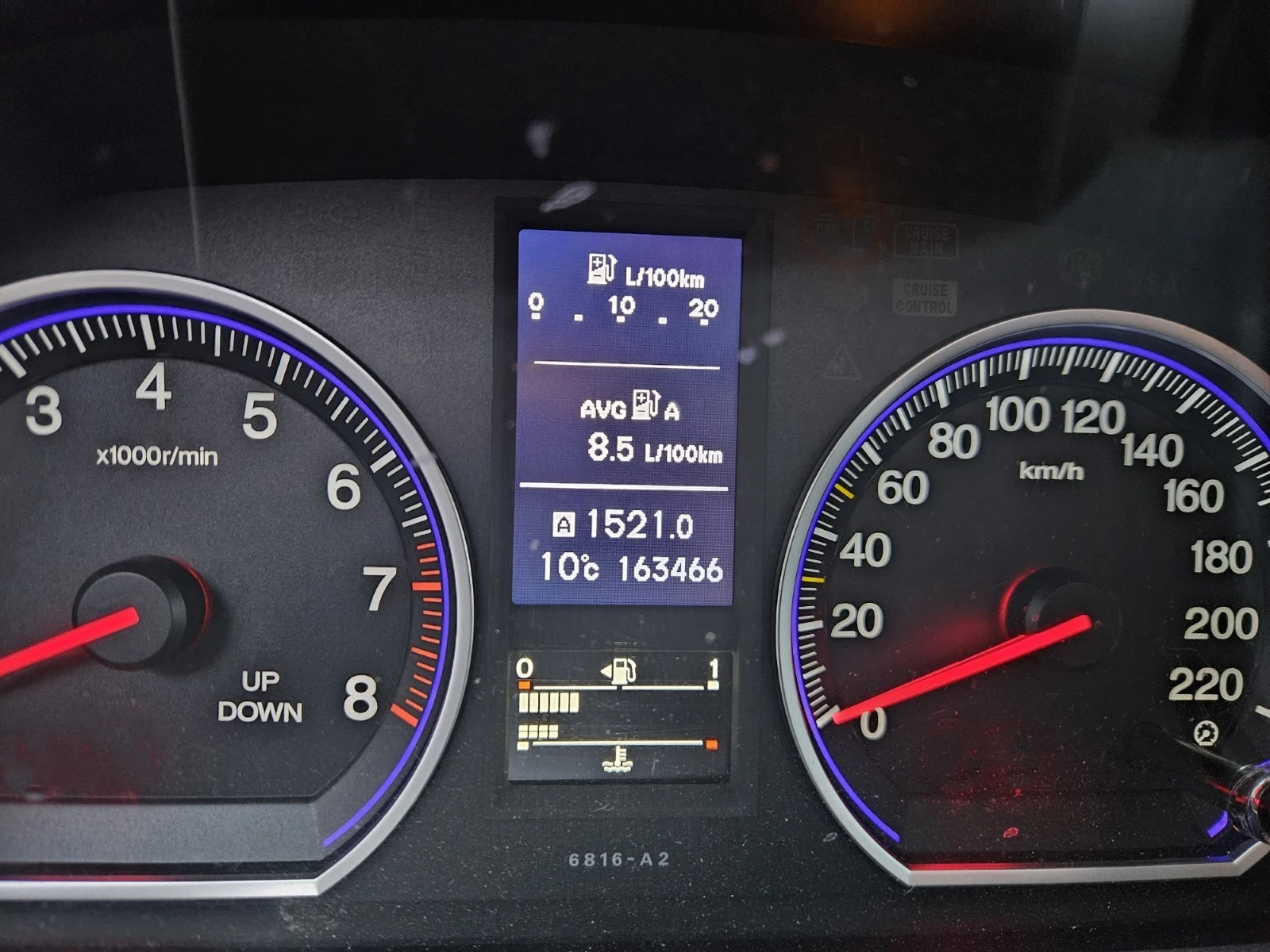 Honda Cr-v 2.0i-VTEC 4x4 Facelift TUV 2027г. Alcantara Euro 5, снимка 12 - Автомобили и джипове - 53731060