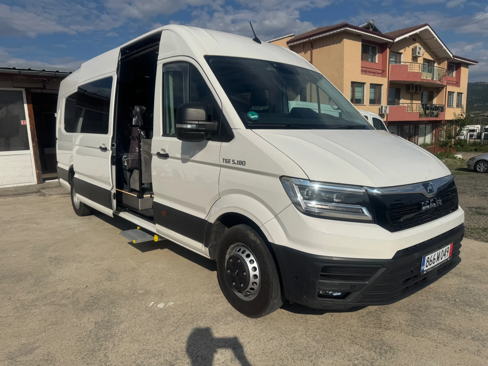 Man TGE 5.180 Klimatik pechka, снимка 2 - Бусове и автобуси - 55467758