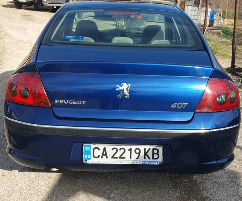 Peugeot 407 2.0HDI София Франс Ауто, снимка 3 - Автомобили и джипове - 49427373