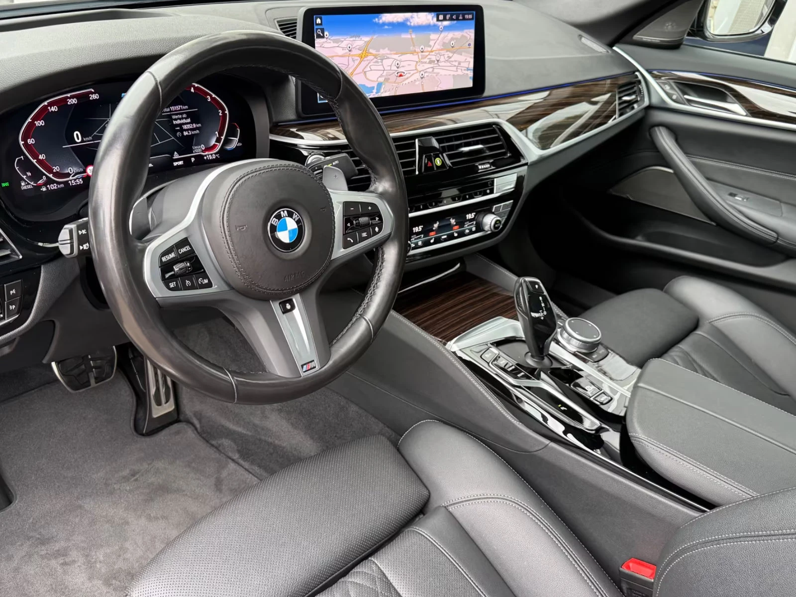 BMW 540 d/xDRIVE/340HP/M-SPORT/H&K/LASER/KLESS/HUD/844f - изображение 9
