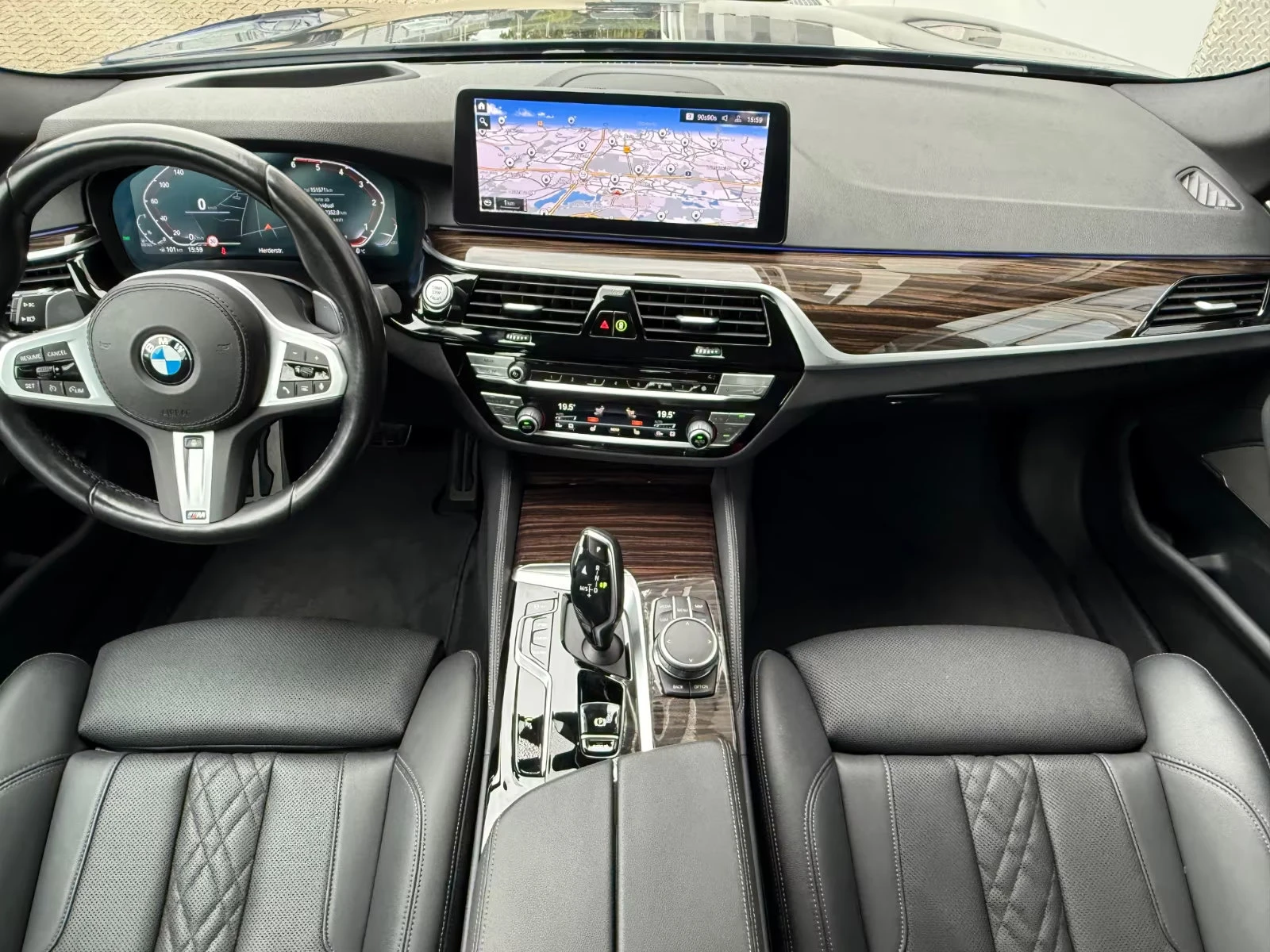 BMW 540 d/xDRIVE/340HP/M-SPORT/H&K/LASER/KLESS/HUD/844f | Mobile.bg   11