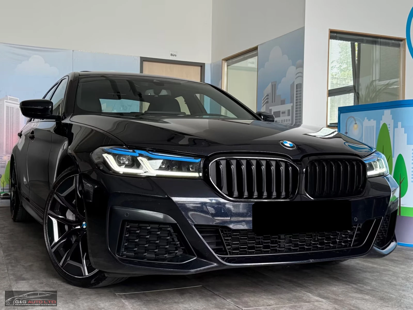 BMW 540 d/xDRIVE/340HP/M-SPORT/H&K/LASER/KLESS/HUD/844f - изображение 7