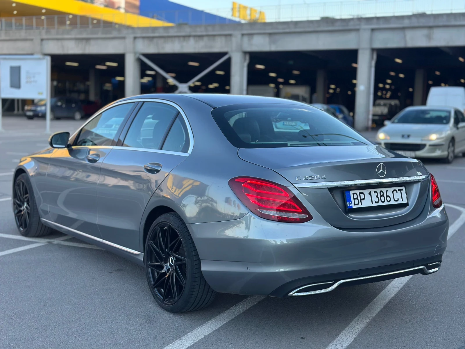Mercedes-Benz C 220 7G DISTRONIC LED INTELLIGENT LIGHT SYSTEM, снимка 4 - Автомобили и джипове - 53100515