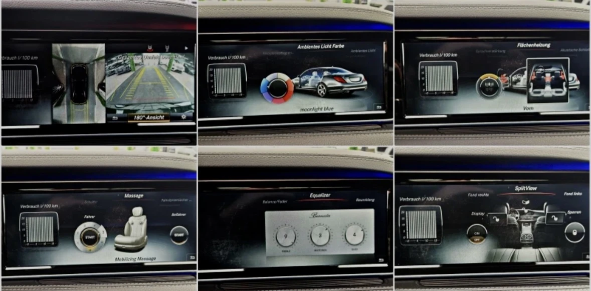 Mercedes-Benz S 550 Mercedes S500 / S550 4MATIC LONG V8 Biturbo / FULL, снимка 11 - Автомобили и джипове - 54091559