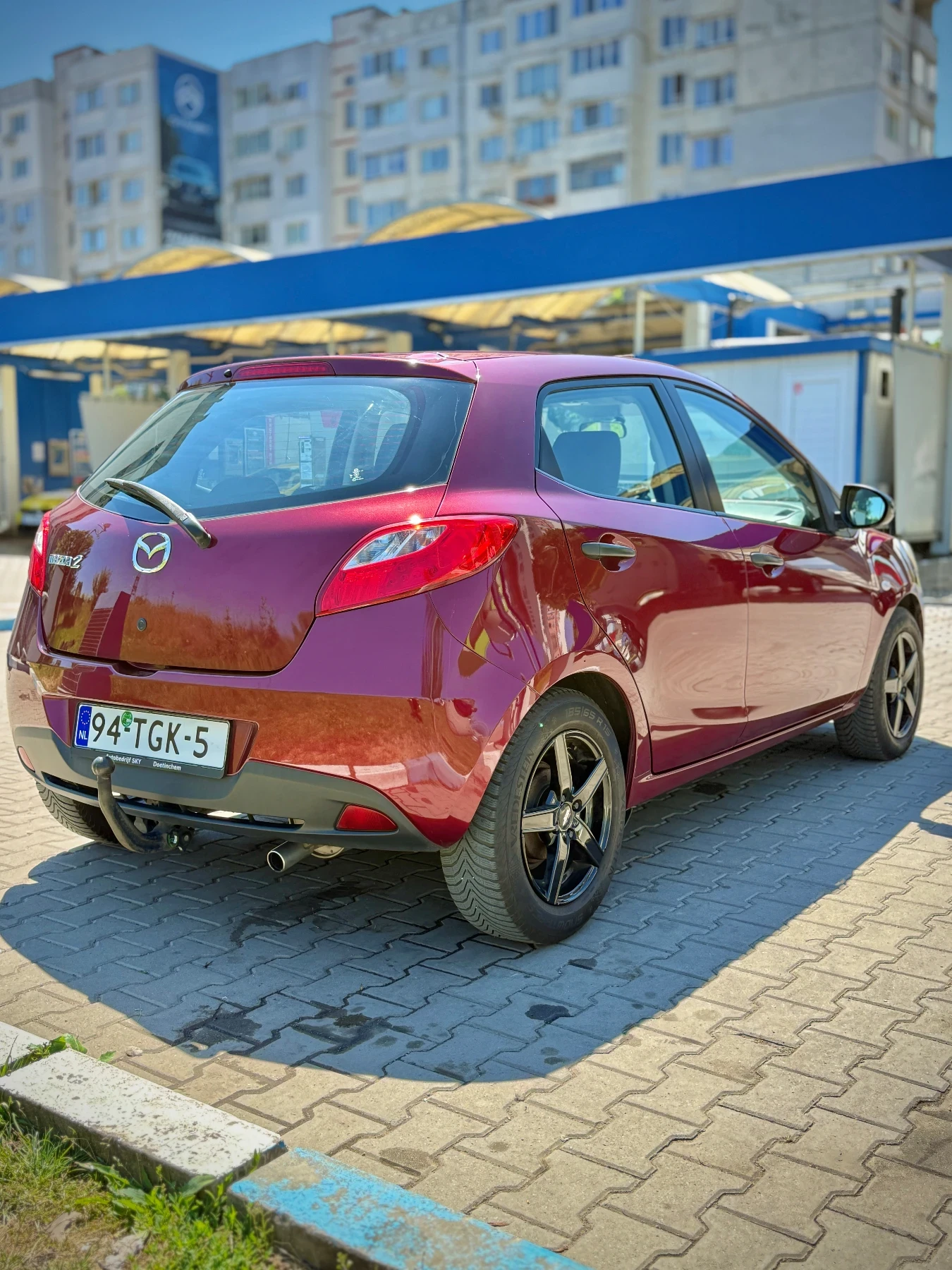 Mazda 2 НОВ ВНОС* КЛИМА* ОБСЛУЖЕНА* EURO 5, снимка 3 - Автомобили и джипове - 55064191