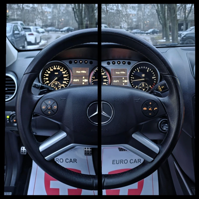 Mercedes-Benz ML 320 * FACELIFT* * SPORT* * AIRMATIC* * ШВЕЙЦАРИЯ* , снимка 13 - Автомобили и джипове - 53387025