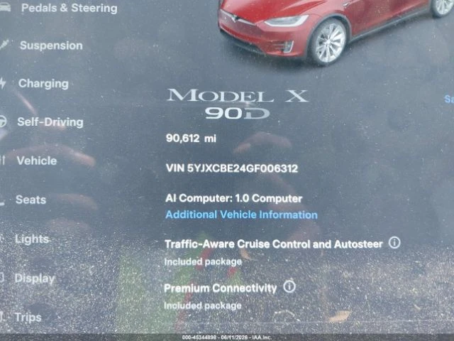 Tesla Model X 90D AWD, снимка 14 - Автомобили и джипове - 55107220