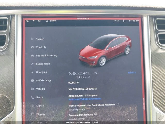 Tesla Model X 90D AWD, снимка 13 - Автомобили и джипове - 55107220