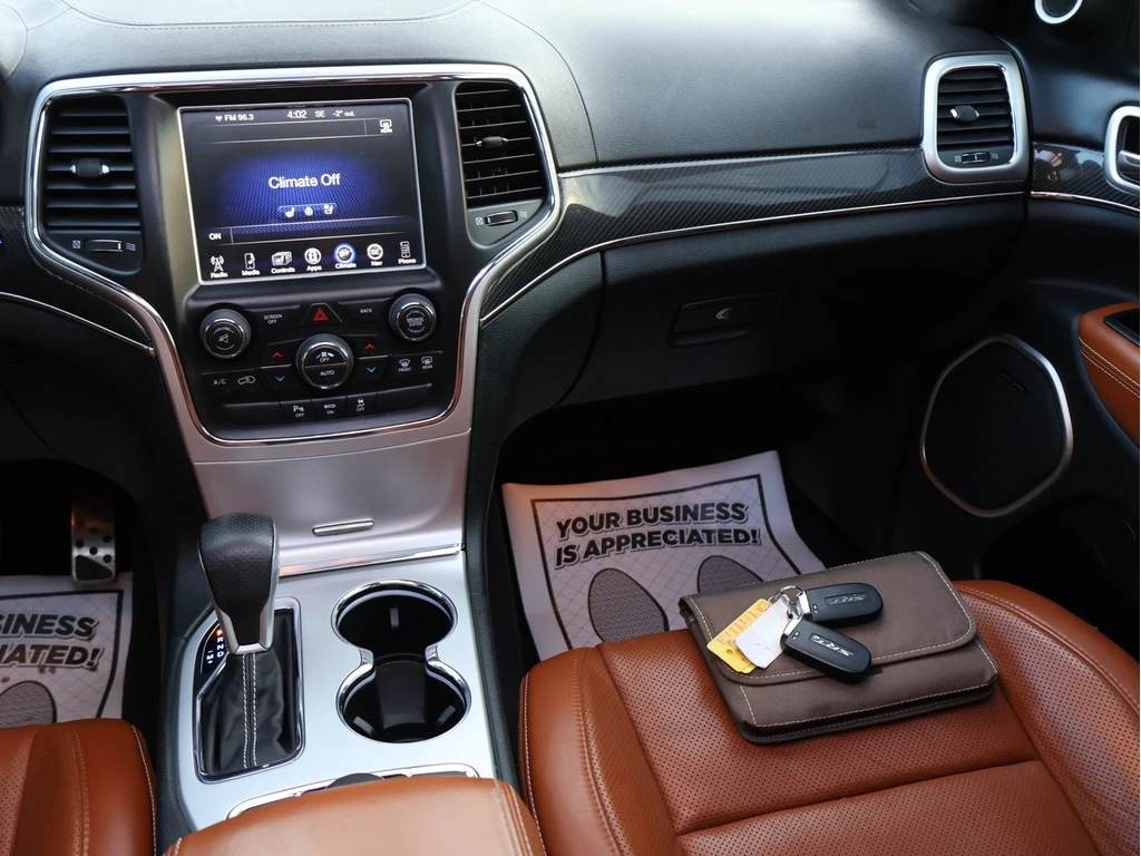 Jeep Grand cherokee * SRT 4WD CERTIFIED * DODGE MAINTAIN* CAMERA NAV*  - изображение 10