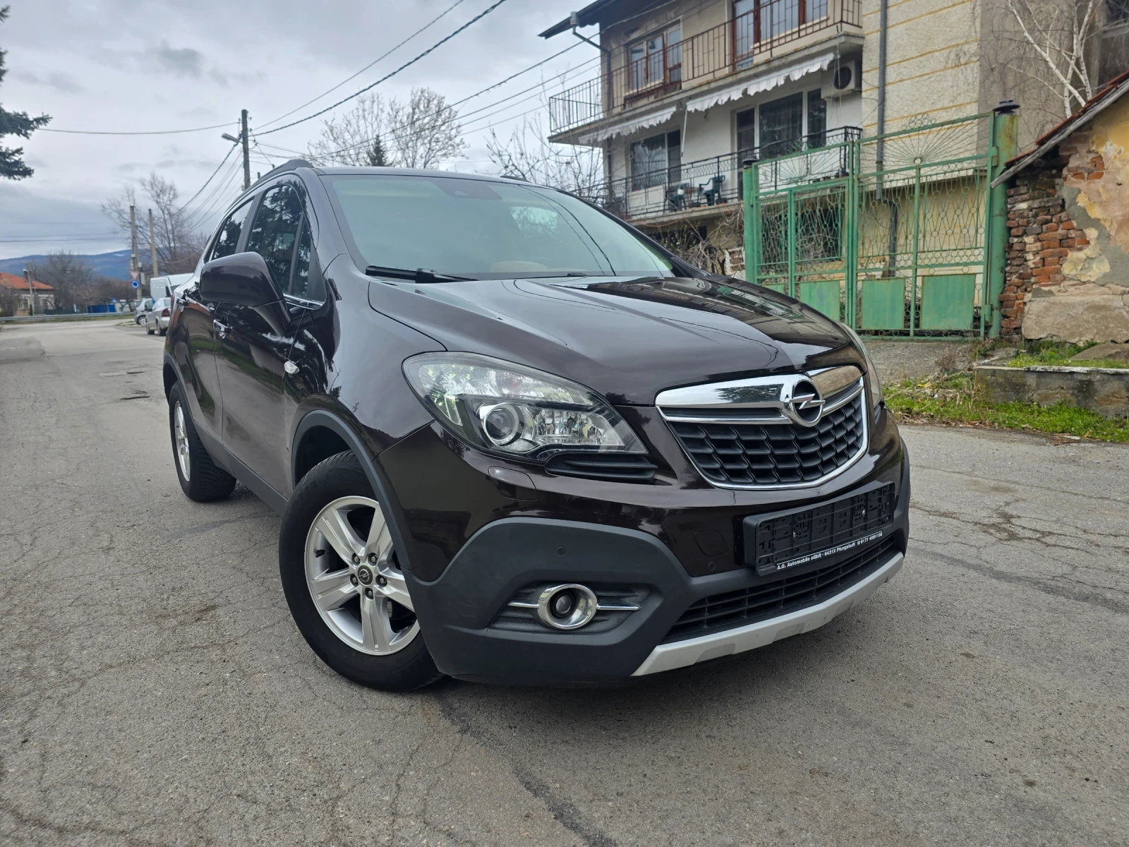 Opel Mokka 1.7CDTI GERMANY BI-XENON LED NAVI AVTOMAT FULL!!!!, снимка 3 - Автомобили и джипове - 54015279