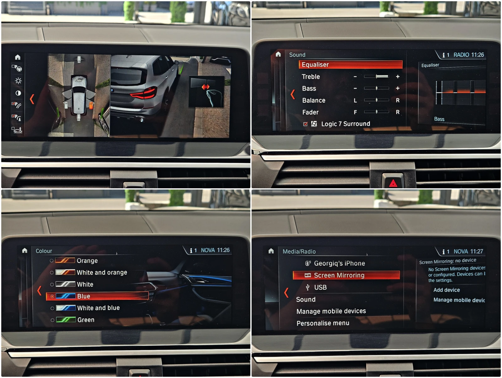 BMW X3 M/XD/51844KM/DIGI/HUD/3DCAM/HARMAN/ПОДГРЕВ/LIZING, снимка 14 - Автомобили и джипове - 55216639