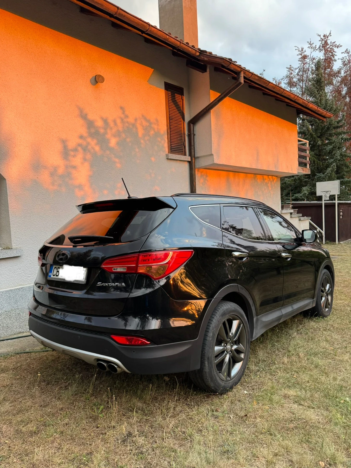 Hyundai Santa fe 2.2 CRDI 4x4 кожа, снимка 4 - Автомобили и джипове - 56606330