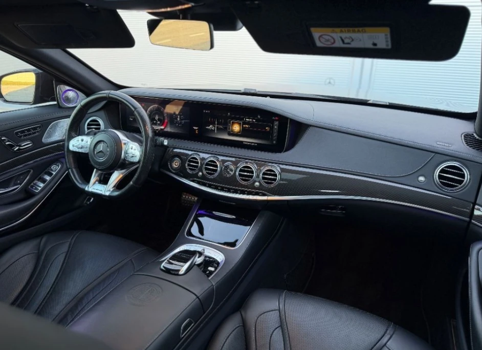 Mercedes-Benz S 63 AMG Long 4Matic, снимка 5 - Автомобили и джипове - 54123709