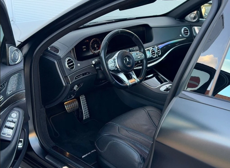 Mercedes-Benz S 63 AMG Long 4Matic, снимка 4 - Автомобили и джипове - 54123709