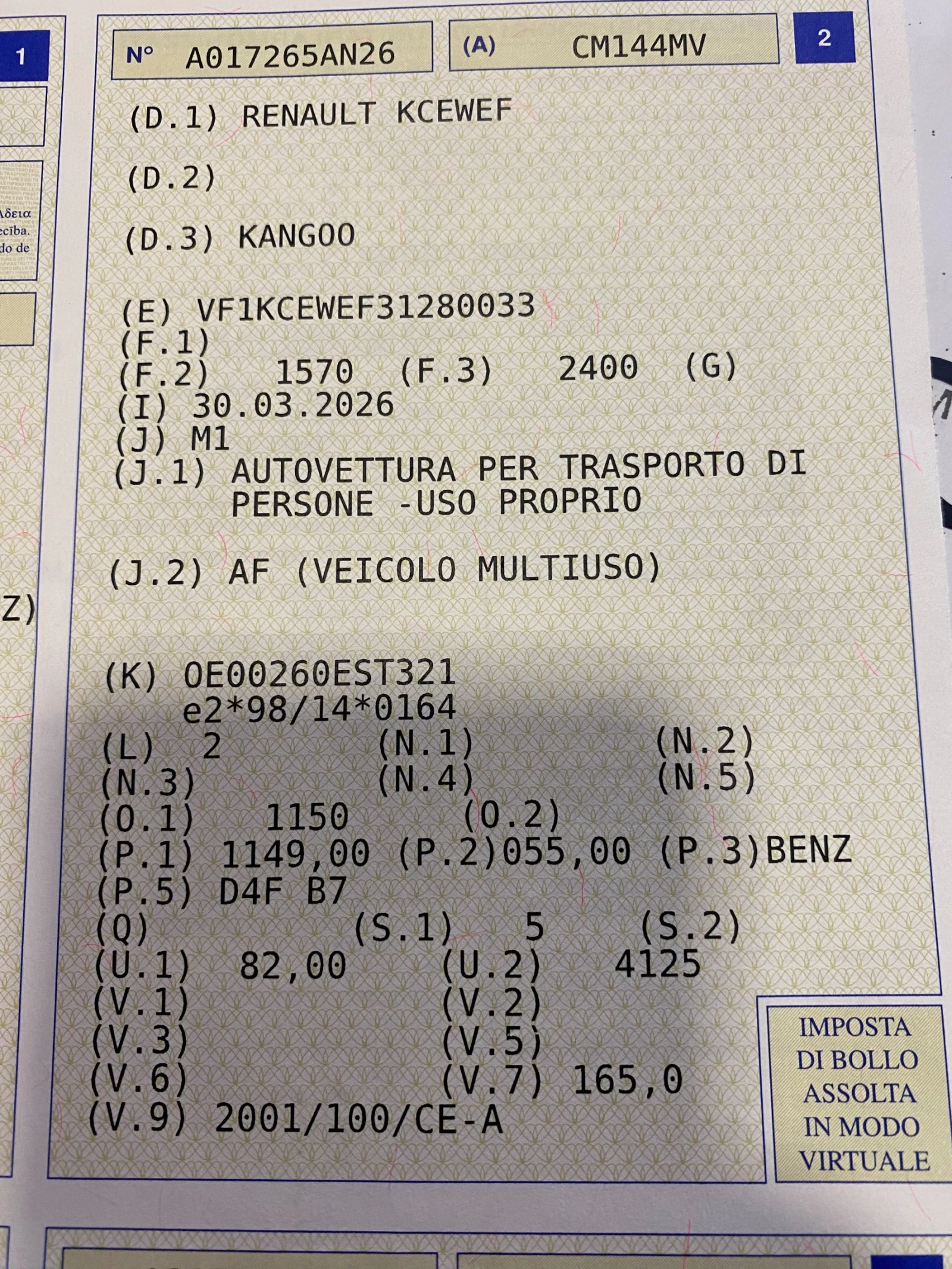 Renault Kangoo 1.2i 16v 4+ 1�. �������� Italy | Mobile.bg � ����������� 16