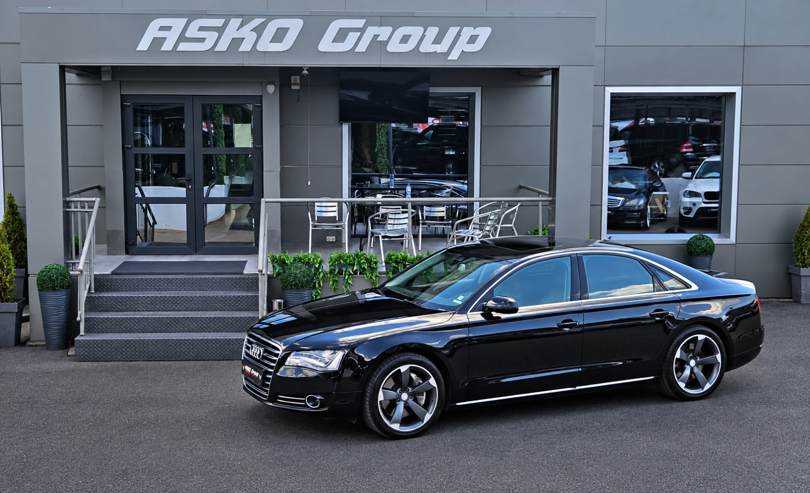 Audi A8 4.2TDI/ТV/DISTR/МАСАЖ/NIGHT/ОБДУХ/BOSE/АMBIENT/LIZ, снимка 17 - Автомобили и джипове - 55528340