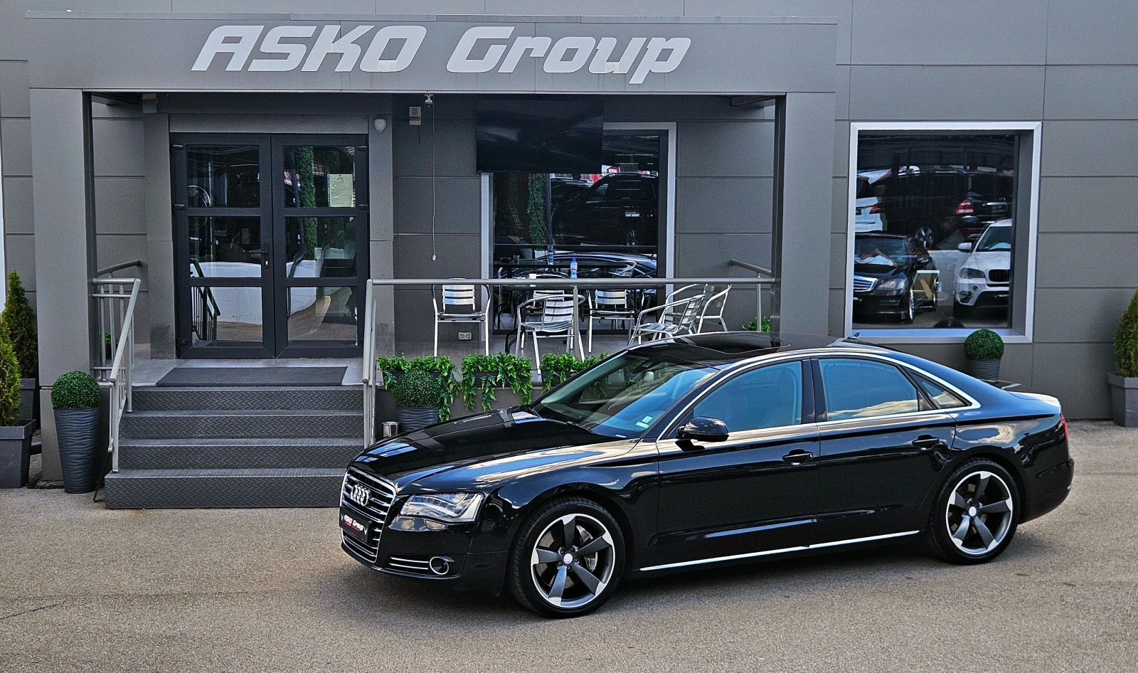 Audi A8 4.2TDI/ТV/DISTR/МАСАЖ/NIGHT/ОБДУХ/BOSE/АMBIENT/LIZ, снимка 17 - Автомобили и джипове - 55528340