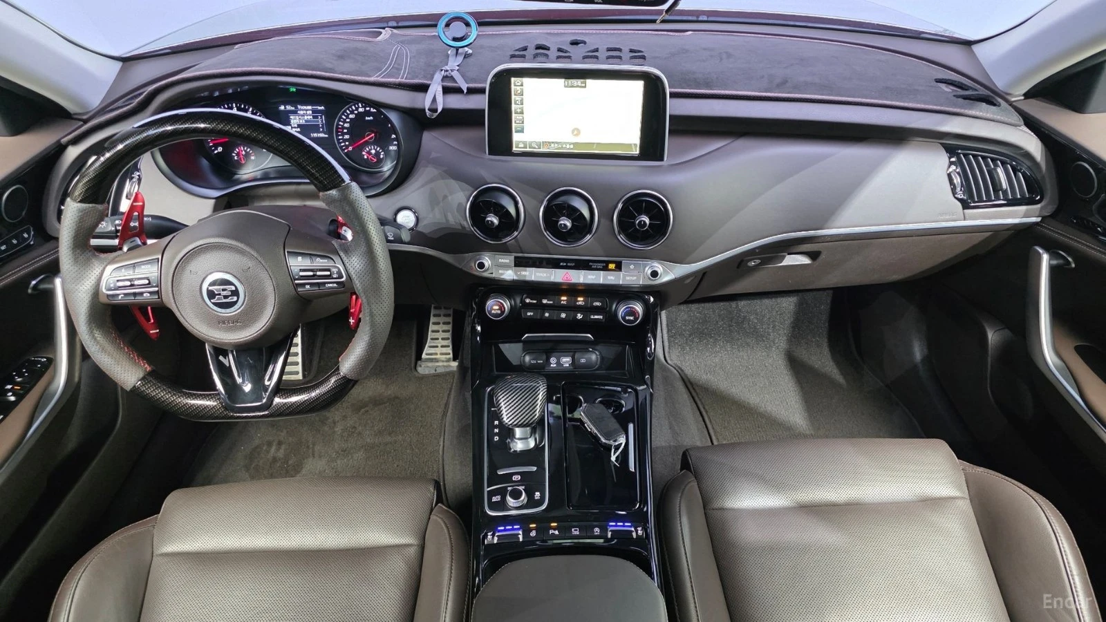 Kia Stinger 3.3 - TURBO MASTERS - HEADUP - ОБДУХ - ПОДГРЕВИ, снимка 7 - Автомобили и джипове - 56113599