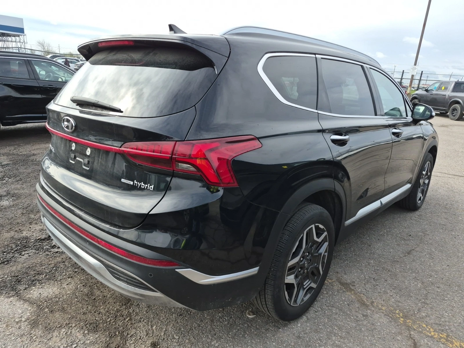 Hyundai Santa fe HYBRID * * CARFAX * * ЦЕНА ДО БГ * * , снимка 3 - Автомобили и джипове - 54432056