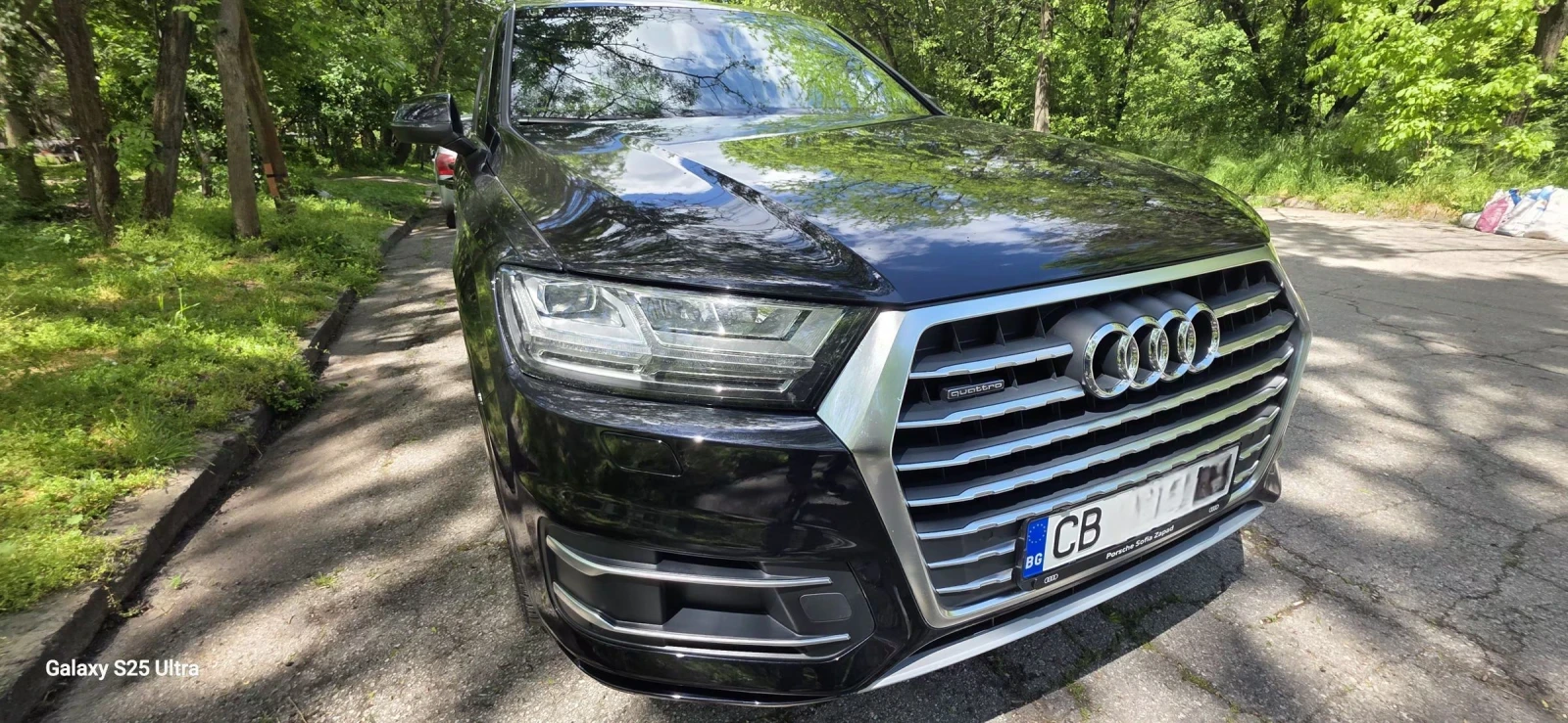 Audi Q7 Matrix/3 S-Line/Panorama/7 Mesta, снимка 2 - Автомобили и джипове - 54597161
