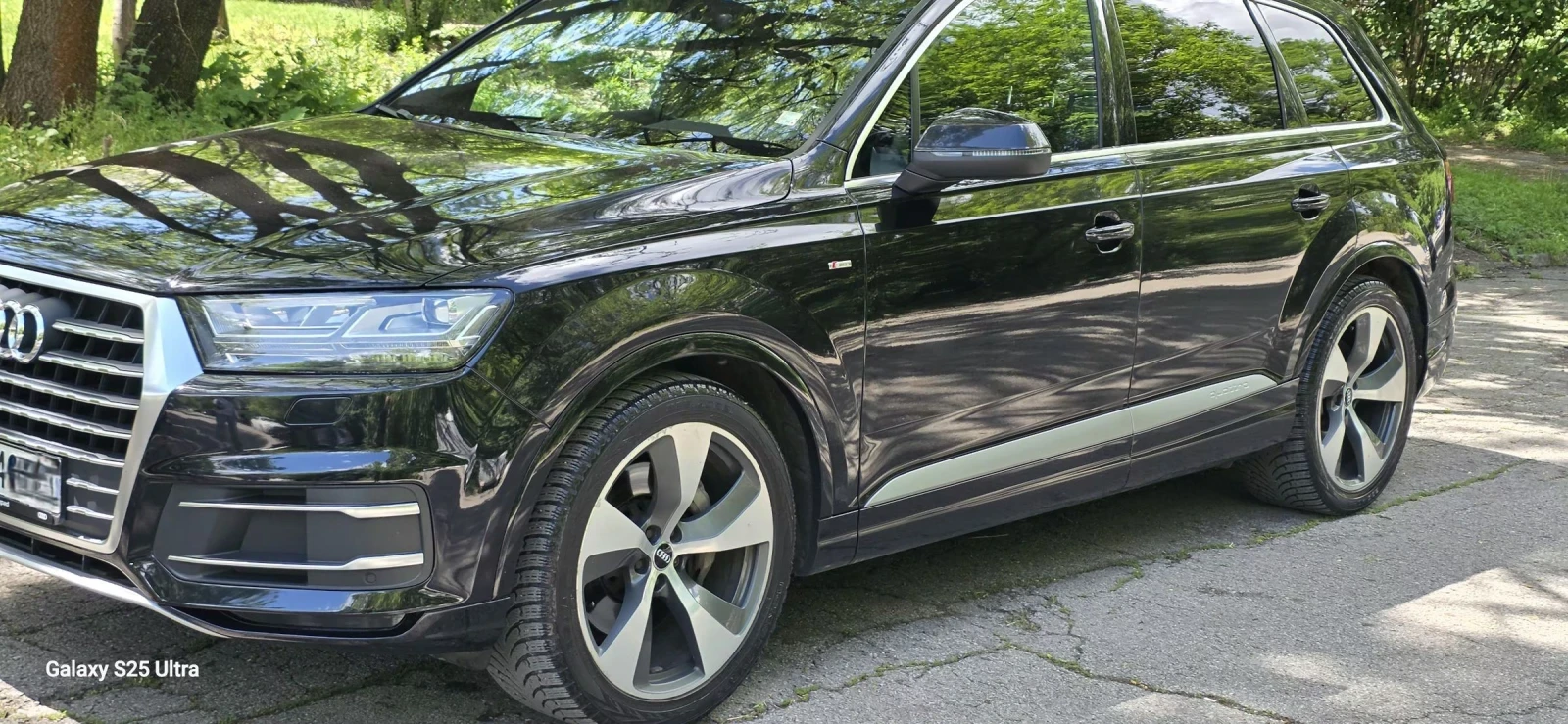Audi Q7 Matrix/3 S-Line/Panorama/7 Mesta, снимка 3 - Автомобили и джипове - 54597161