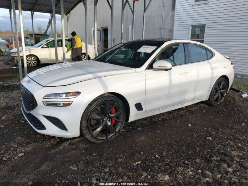 Genesis G70 3.3L V-6 DI, DOHC, VVT, TURBO, 365HP All Wheel, снимка 2 - Автомобили и джипове - 52914134