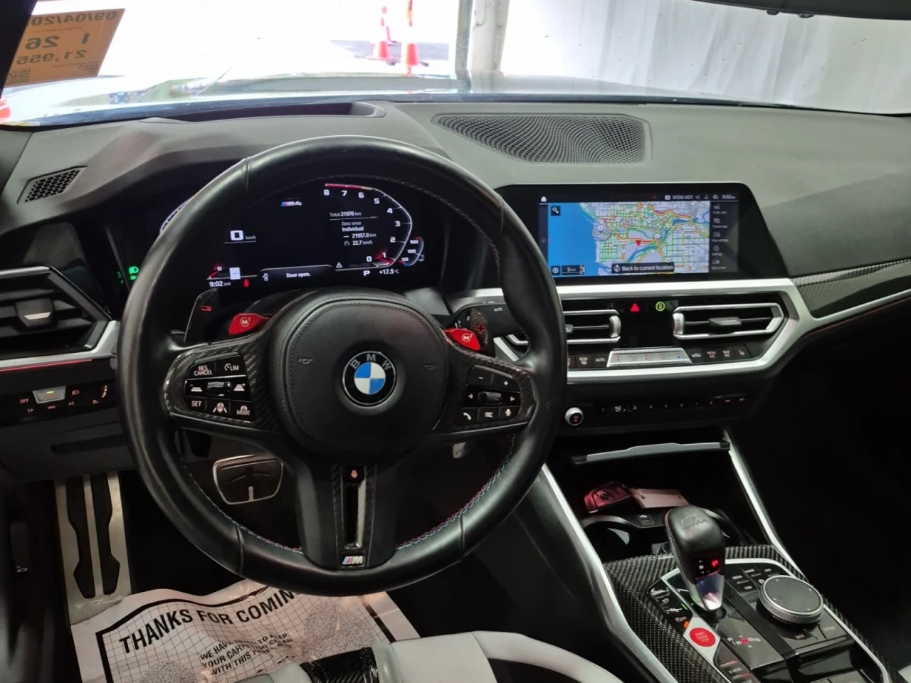 BMW M4 COMPET* CARFAX* АВТОФИНАНС* БЕЗ ПЪРВОНАЧАЛНА ВНОСК - изображение 9