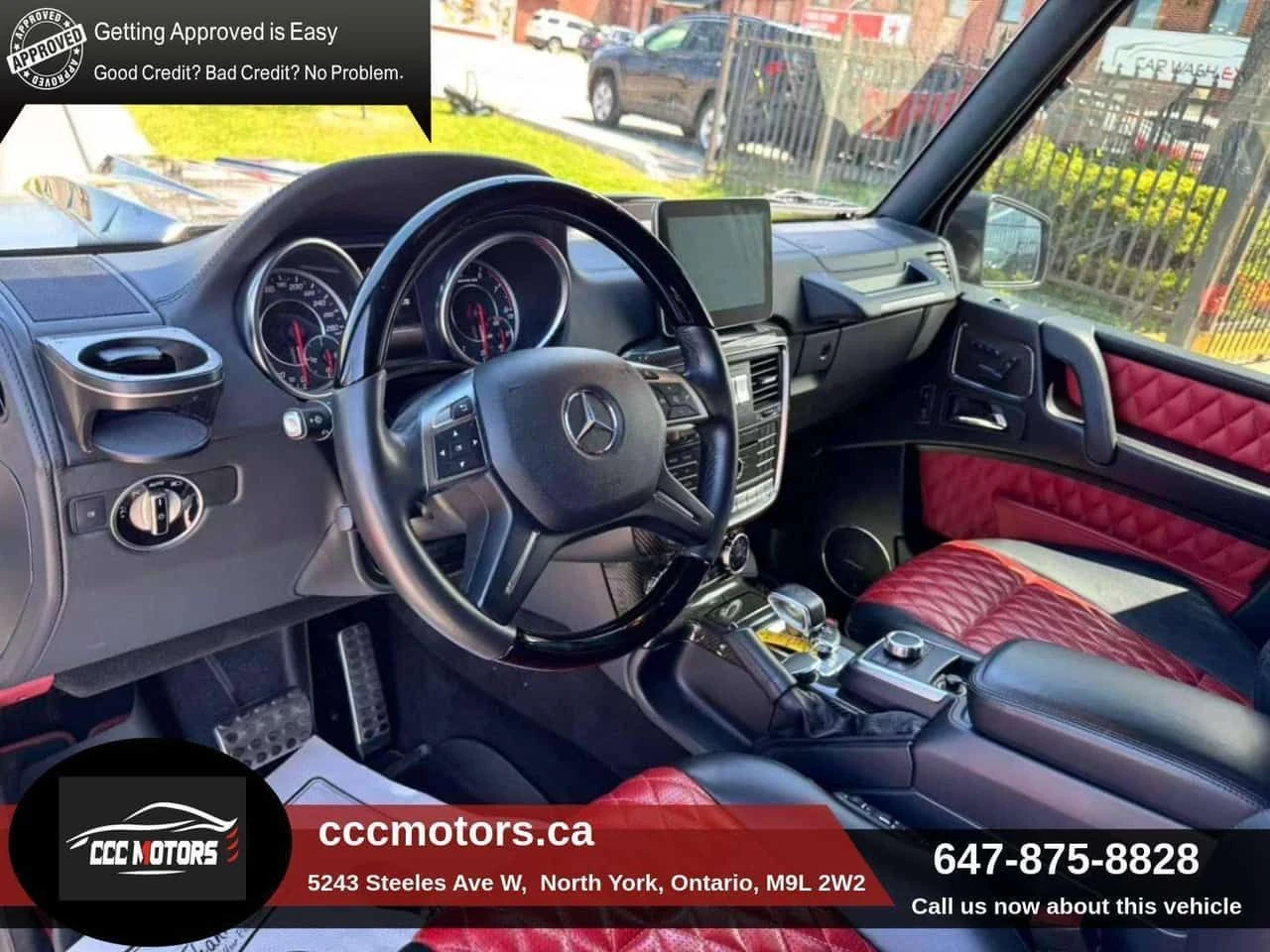 Mercedes-Benz G * 4MATIC 4dr AMG 63 * CARFAX * ЦЕНА ДО БГ, снимка 8 - Автомобили и джипове - 54785329