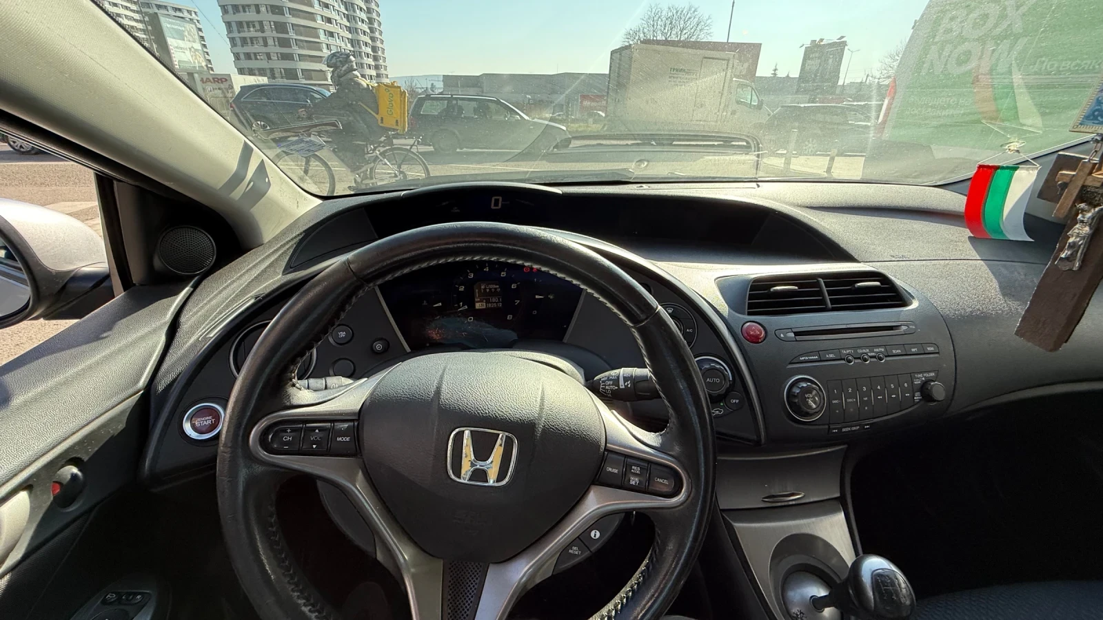 Honda Civic 1.4 VTec 99кс Face Hatchback Газ  | Mobile.bg — изображение 11