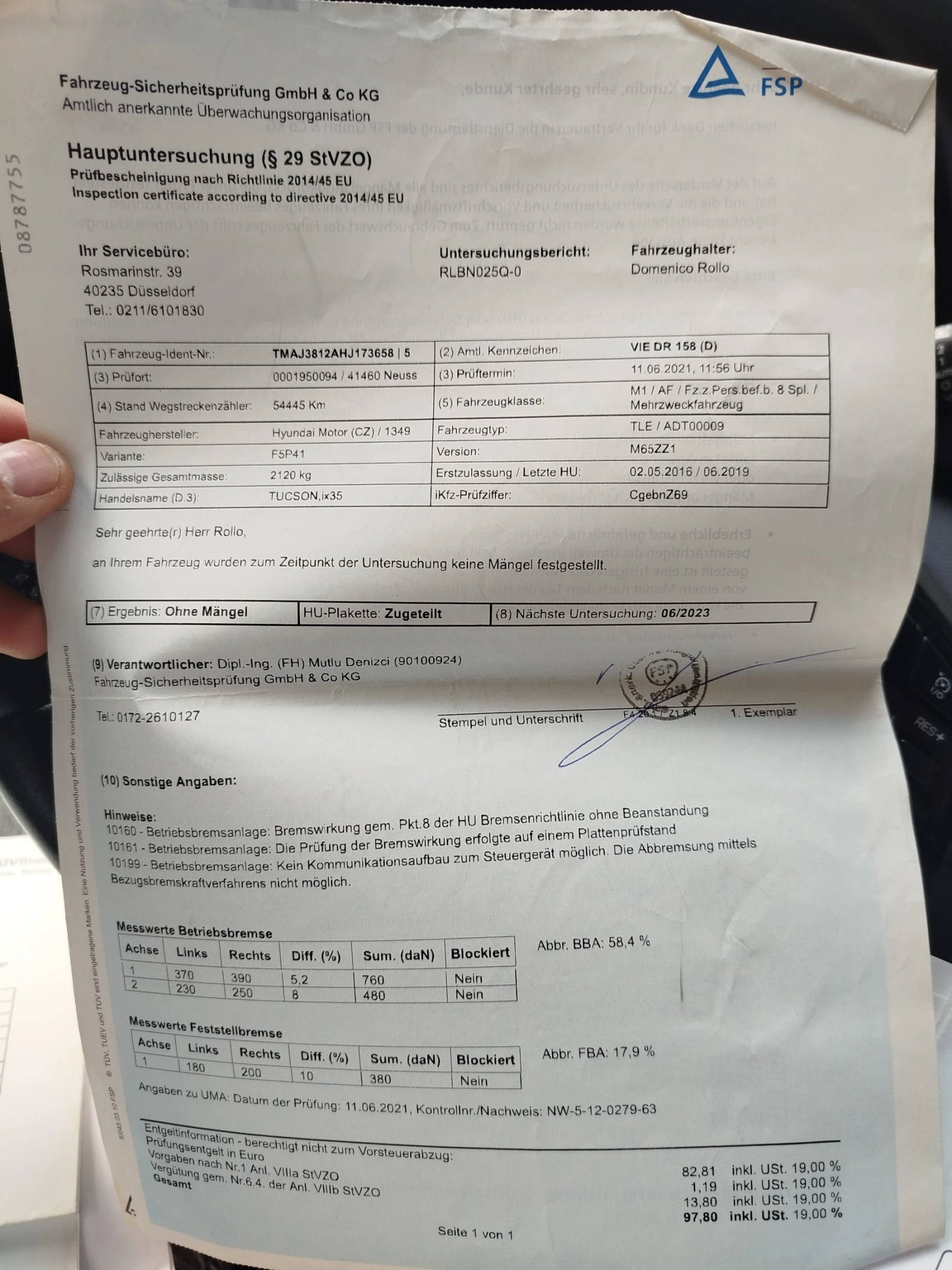 Hyundai Tucson 1, 6, снимка 11 - Автомобили и джипове - 53903688