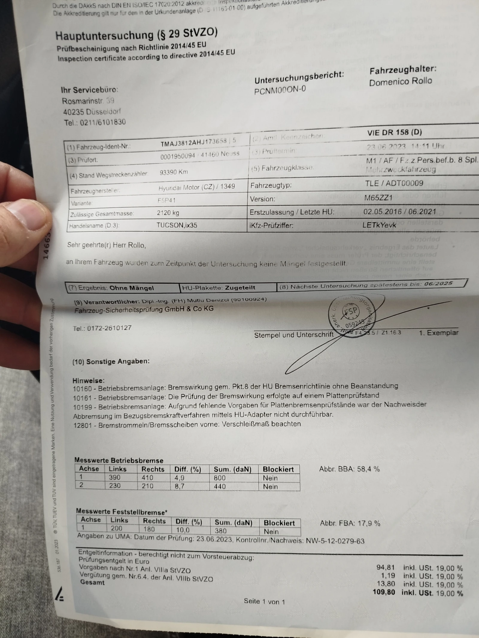 Hyundai Tucson 1, 6, снимка 12 - Автомобили и джипове - 53903688