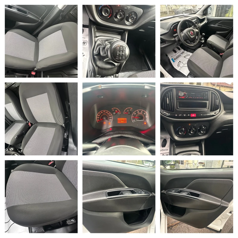 Fiat Doblo 1.3Mjet-EURO6B-KLIMATIK-95ks-12.2017г., снимка 14 - Автомобили и джипове - 53289692