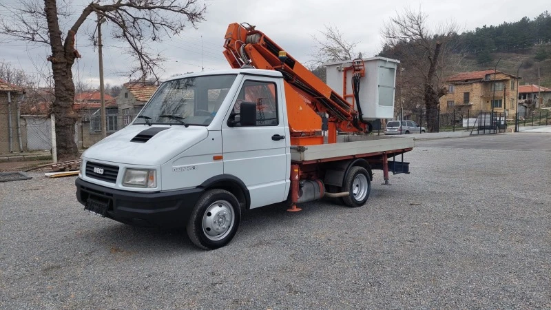 Iveco 35-8 2.5D АВТОВИШКА 12.5М-TOP SUST.-VNOS IT-LIZING, снимка 3 - Бусове и автобуси - 40216081