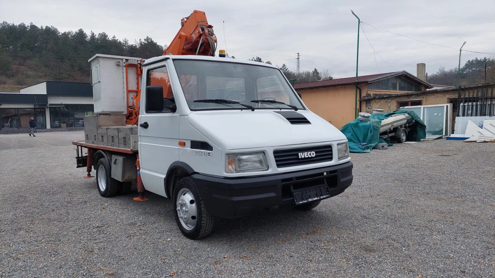 Iveco 35-8 2.5D АВТОВИШКА 12.5М-TOP SUST.-VNOS IT-LIZING, снимка 1