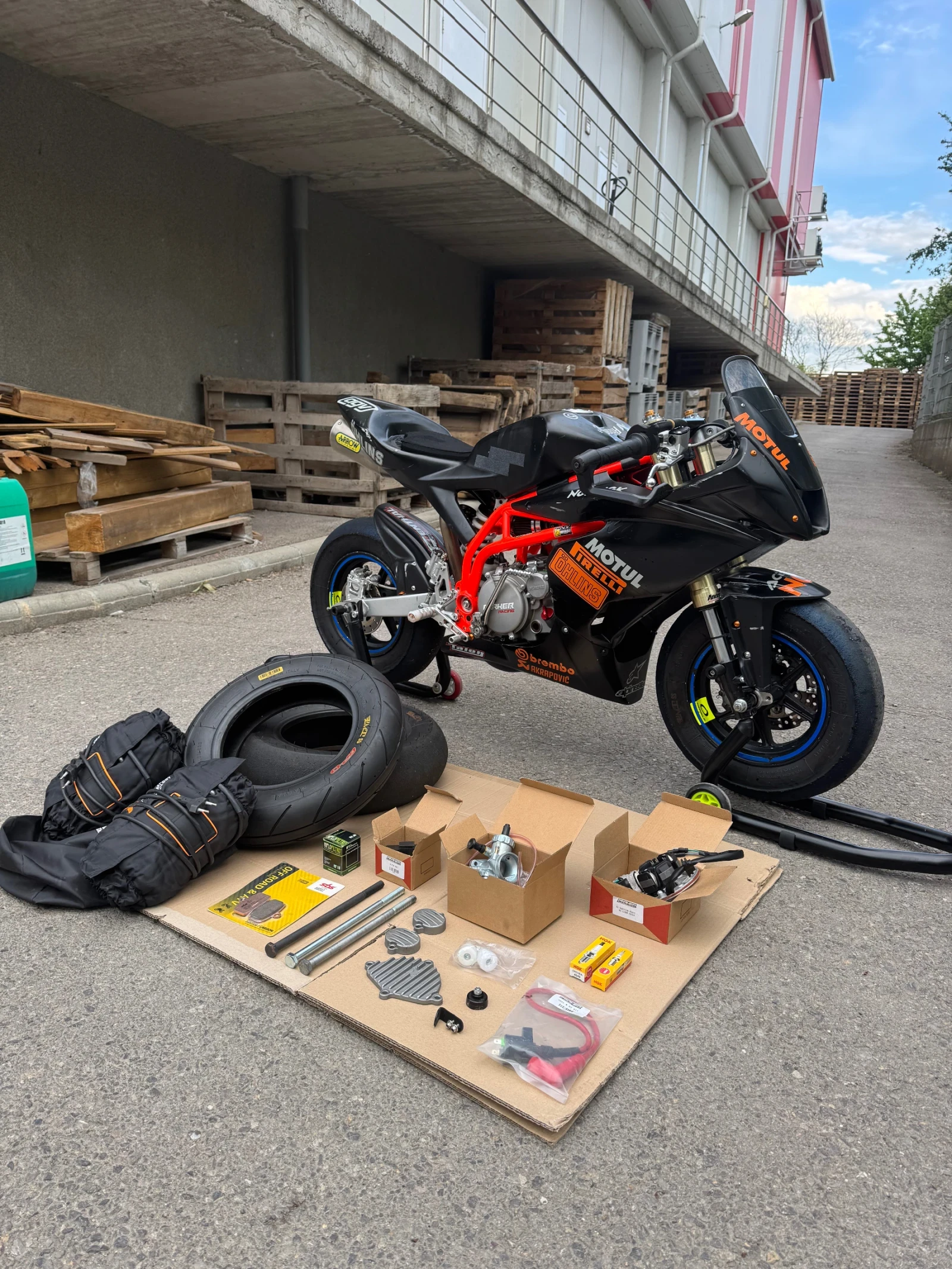 Pocketbike Big Ohvale GP-0 160cc