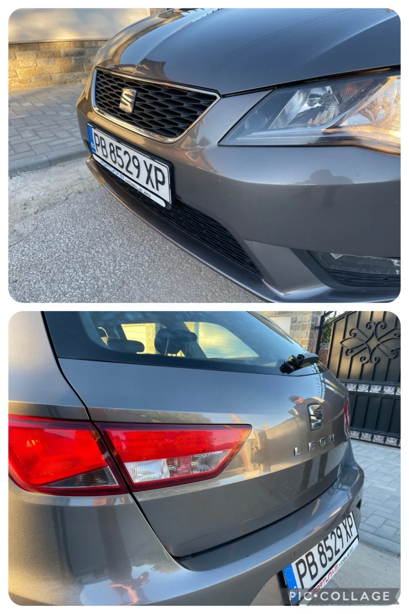 Seat Leon 1.6TDI НАПЪЛНО ОБСЛУЖЕНА, снимка 6 - Автомобили и джипове - 47494965