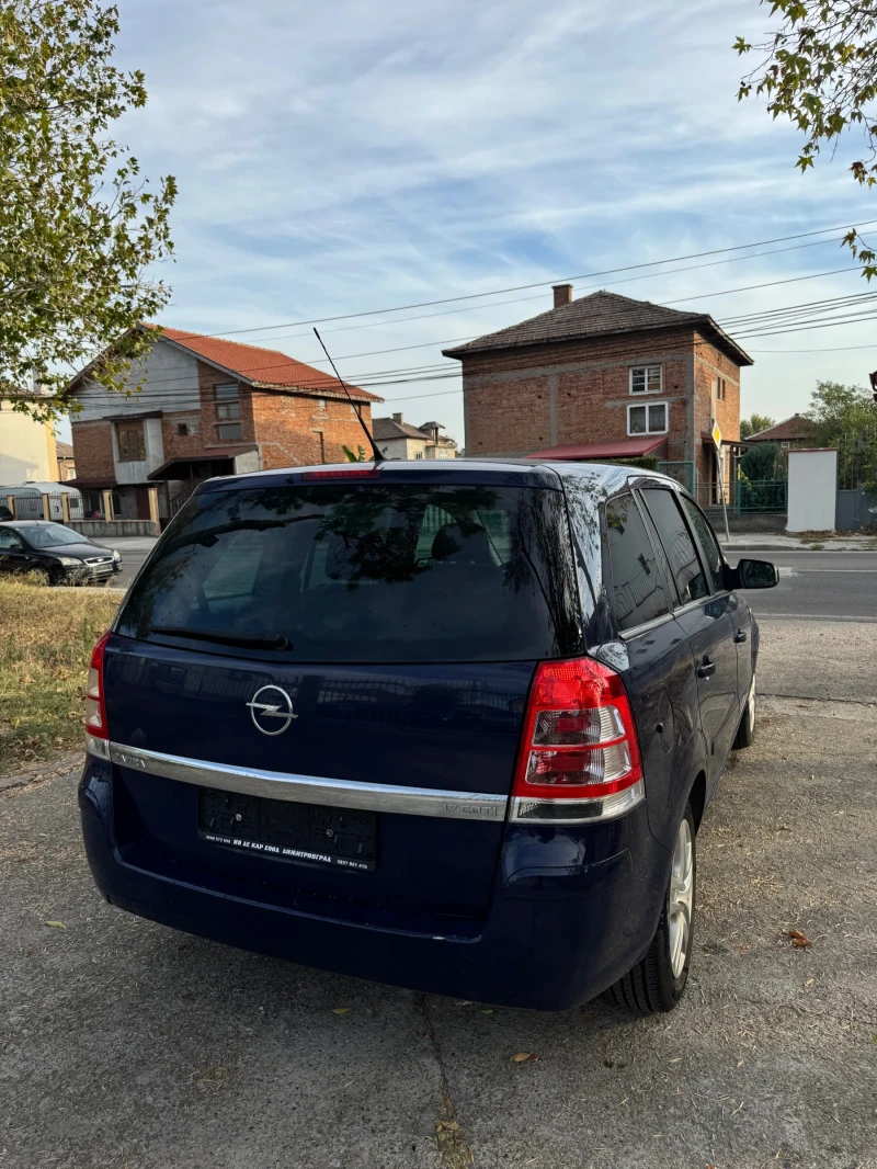 Opel Zafira 1.7 DIESEL AUSTRIA, снимка 5 - Автомобили и джипове - 47579291