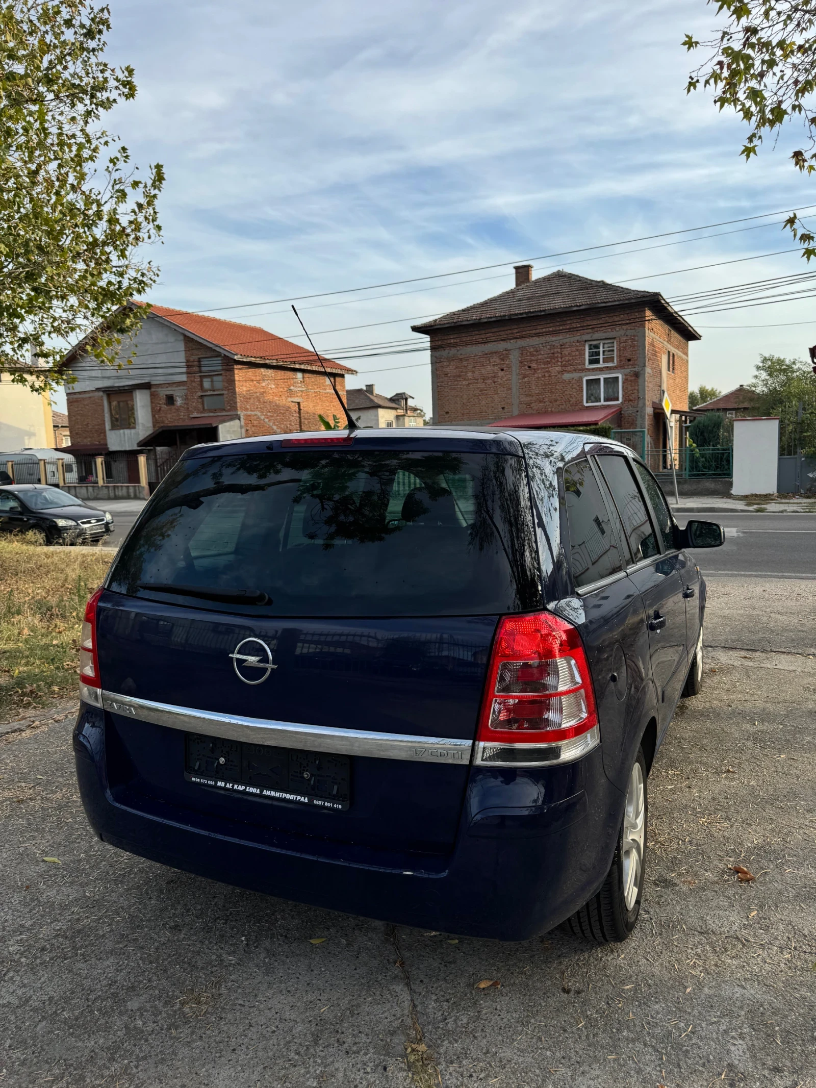 Opel Zafira 1.7 DIESEL AUSTRIA - изображение 5