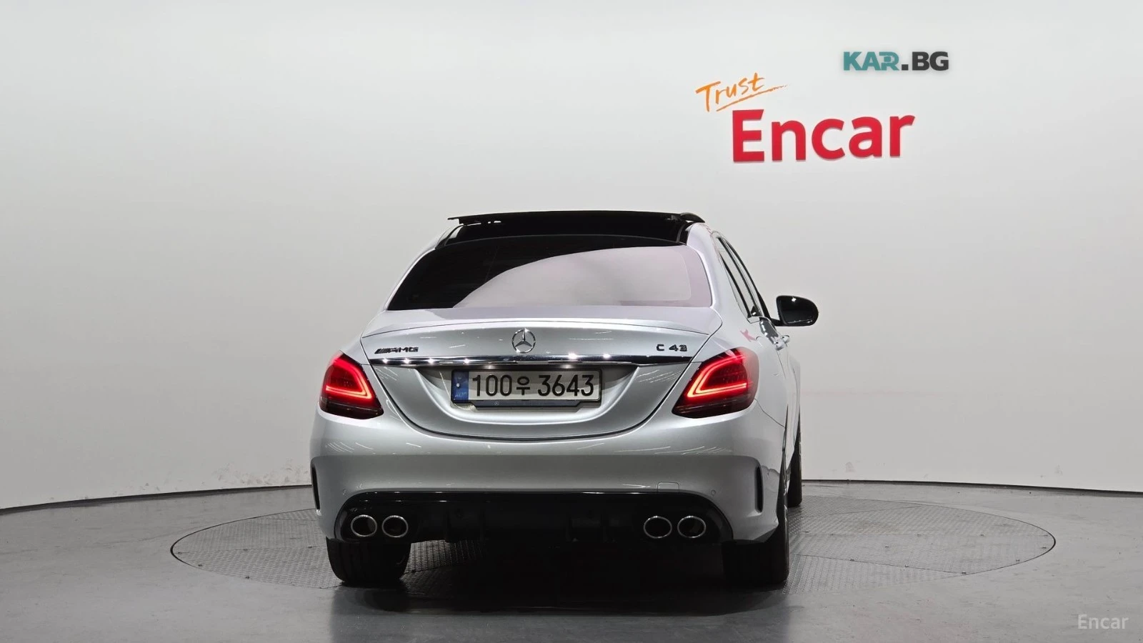 Mercedes-Benz C 43 AMG 4MATIC* PANO* КОЖА* ПОДГРЕВ* HEAD UP* 360* ДИСТРОН, снимка 4 - Автомобили и джипове - 54972744