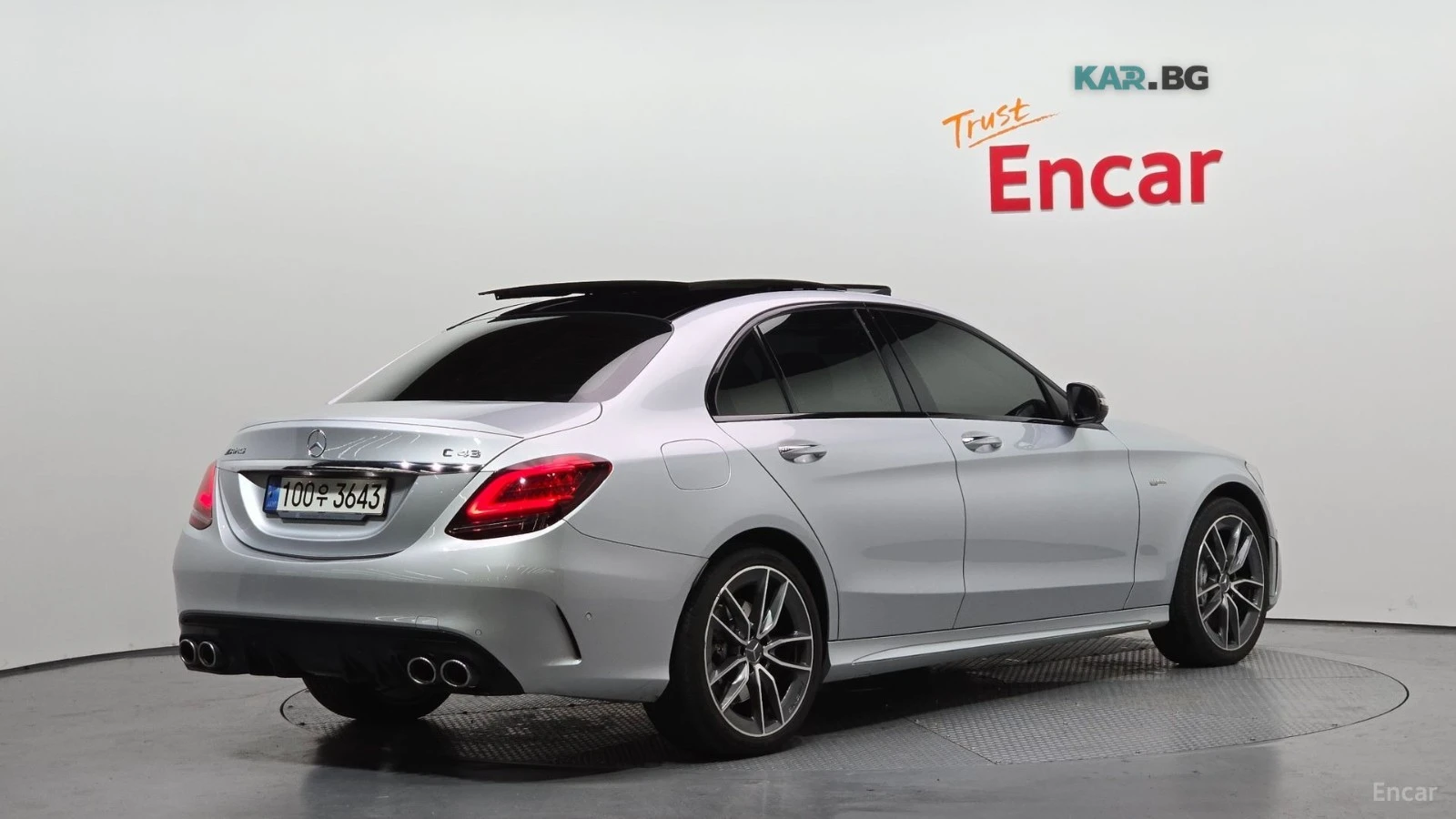Mercedes-Benz C 43 AMG 4MATIC* PANO* КОЖА* ПОДГРЕВ* HEAD UP* 360* ДИСТРОН, снимка 2 - Автомобили и джипове - 54972744