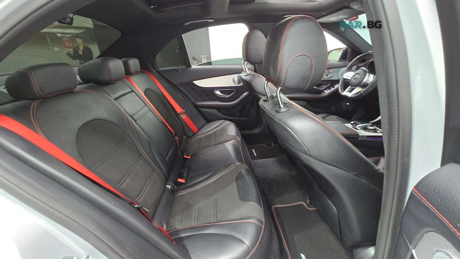 Mercedes-Benz C 43 AMG 4MATIC* PANO* КОЖА* ПОДГРЕВ* HEAD UP* 360* ДИСТРОН, снимка 11 - Автомобили и джипове - 54972744