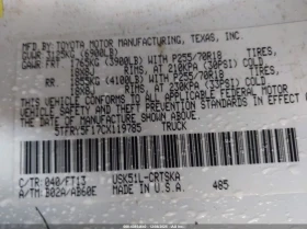 Toyota Tundra 5.7L V-8 DOHC, VVT, 381HP 4X2 Drive - 18300 лв. / 9356.64 € - 69763218 16