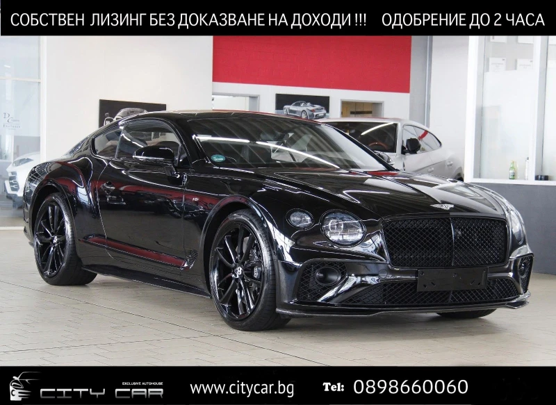 Bentley Continental gt V8/ CARBON/MULLINER/BLACKLINE/NAIM/PANO/HEAD UP/22, снимка 1 - Автомобили и джипове - 48794423