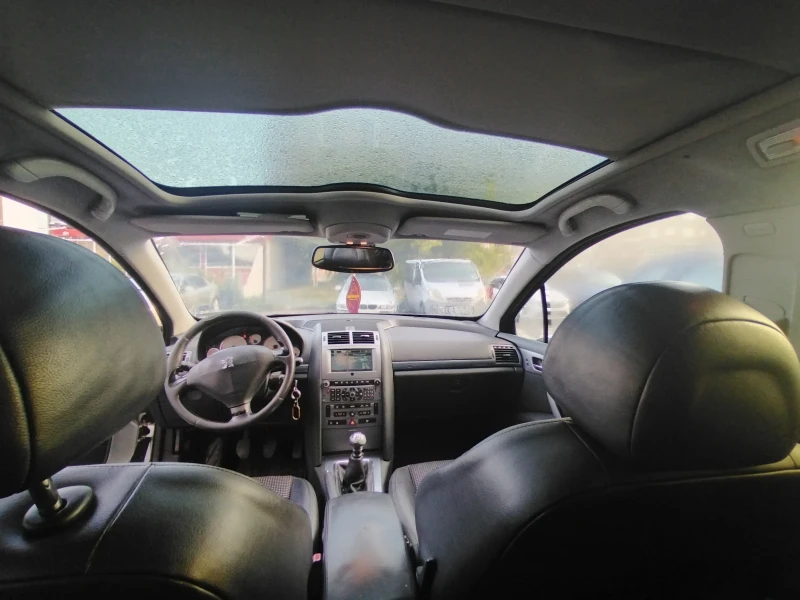 Peugeot 407 2.0HDI ОБСЛУЖЕНА ЗИМНИ ГУМИ!!!, снимка 4 - Автомобили и джипове - 52467516