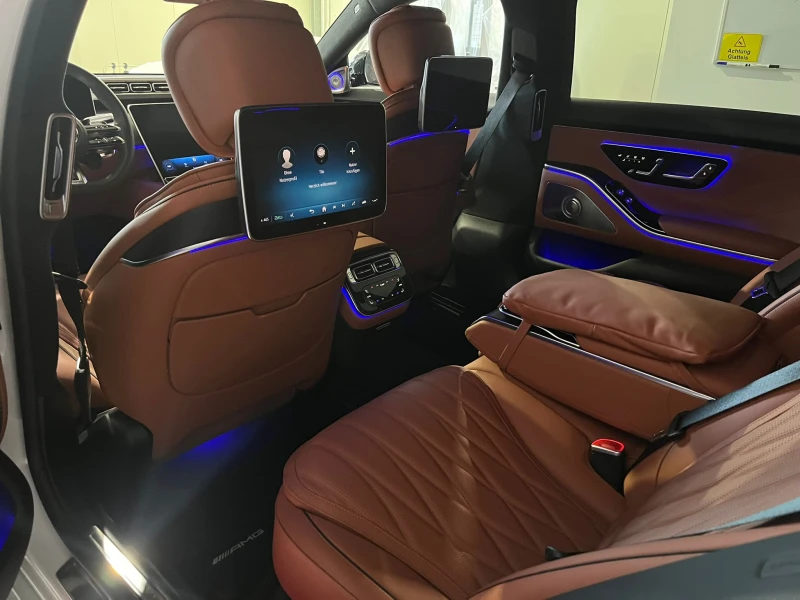 Mercedes-Benz S 63 AMG E-PERF CARBON CERAMIC BURMEISTER 4D 3xTV DESIGNO, снимка 9 - Автомобили и джипове - 53207925
