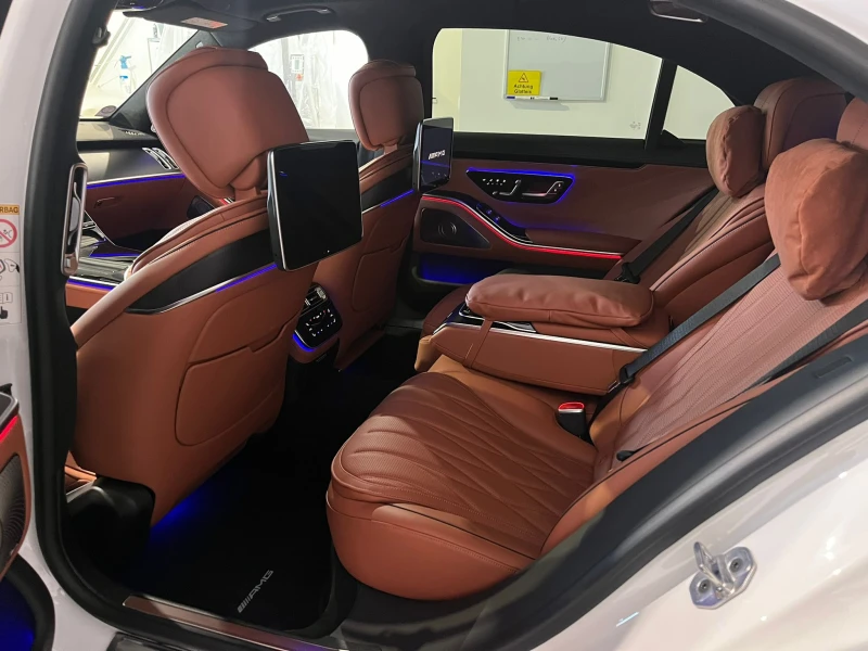 Mercedes-Benz S 63 AMG E-PERF CARBON CERAMIC BURMEISTER 4D 3xTV DESIGNO, снимка 14 - Автомобили и джипове - 53207925