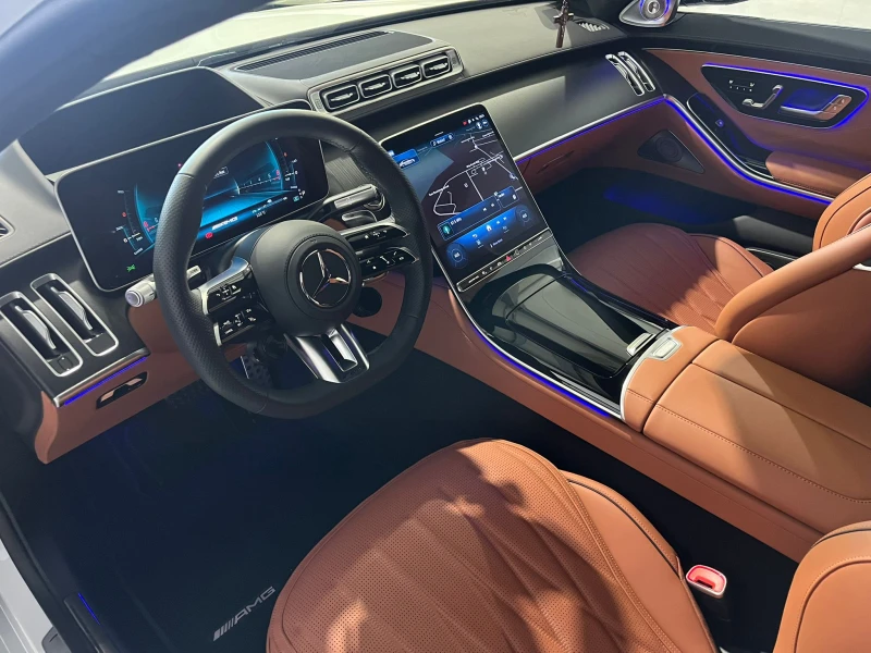 Mercedes-Benz S 63 AMG E-PERF CARBON CERAMIC BURMEISTER 4D 3xTV DESIGNO, снимка 10 - Автомобили и джипове - 53207925