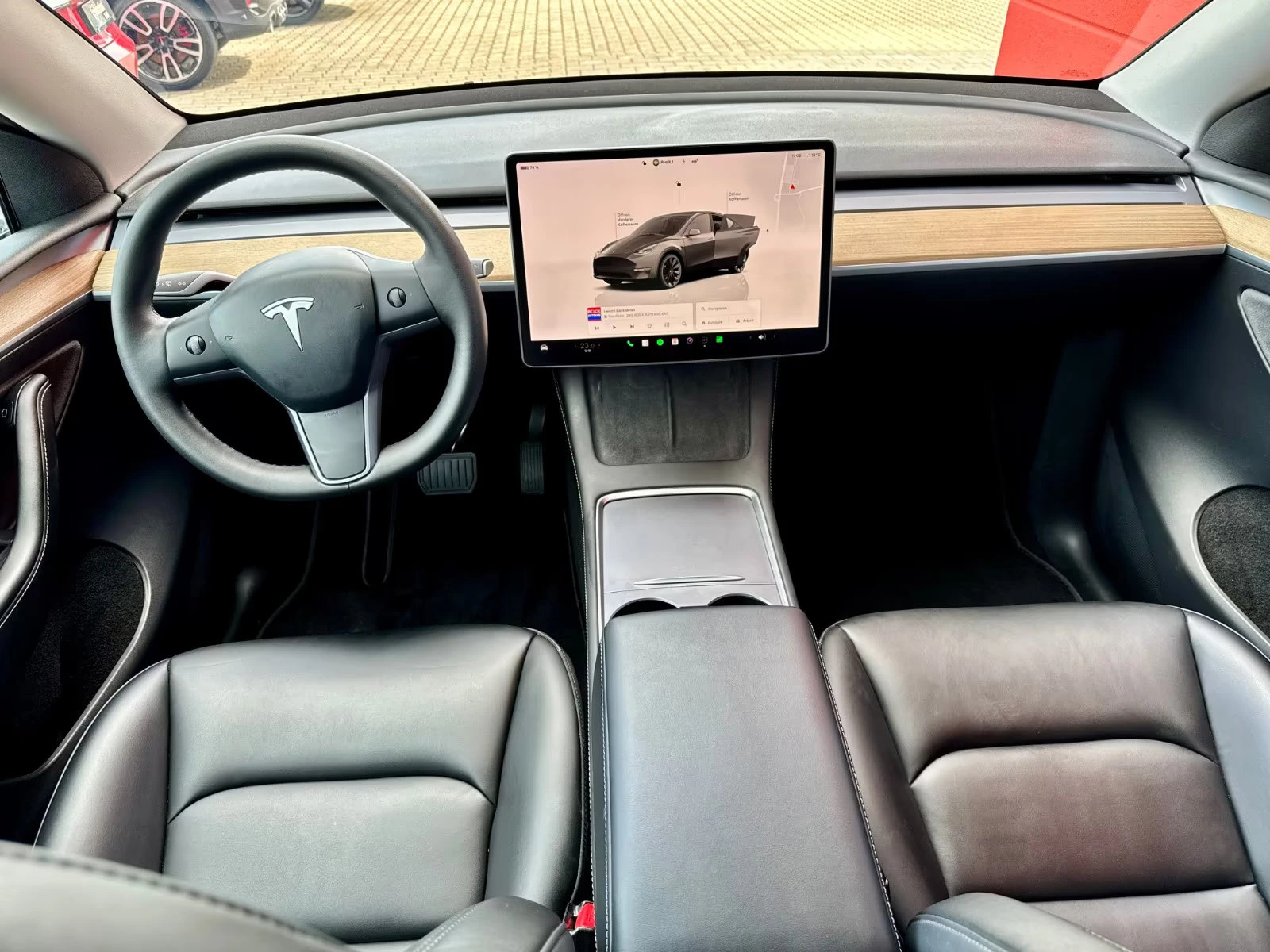 Tesla Model Y LONGE-RANGE/514HP/AWD/BLACK/PANO/360/NAVI/LED/670z, снимка 8 - Автомобили и джипове - 54110436