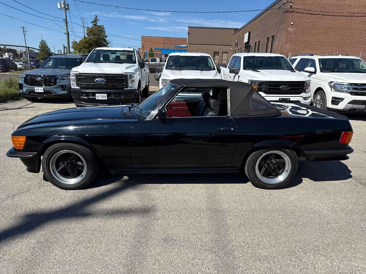 Mercedes-Benz 380 АМГ* 380SL * CARFAX * ФИНАНСИРАНЕ, снимка 3 - Автомобили и джипове - 55731077