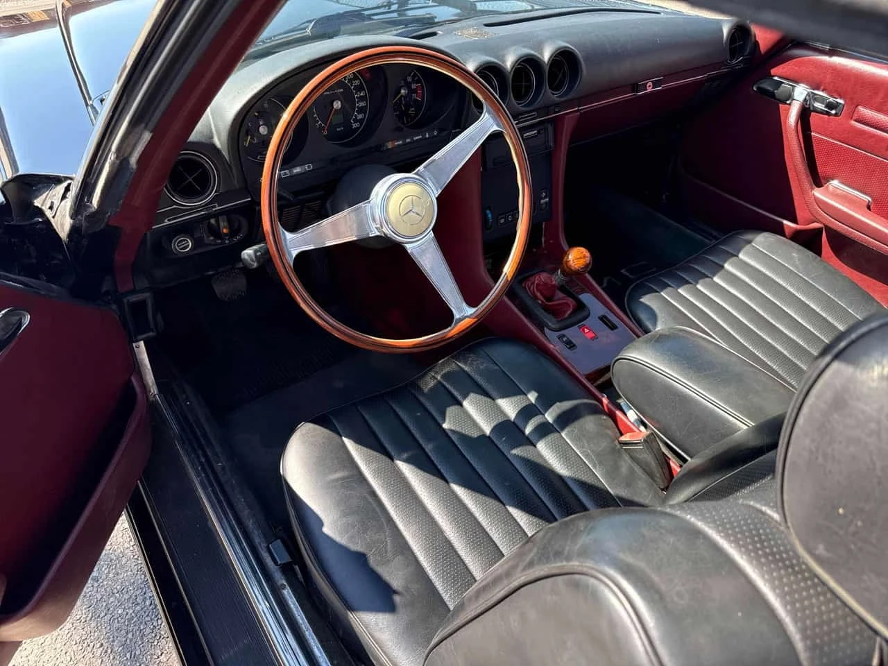 Mercedes-Benz 380 АМГ* 380SL * CARFAX * ФИНАНСИРАНЕ, снимка 6 - Автомобили и джипове - 55731077